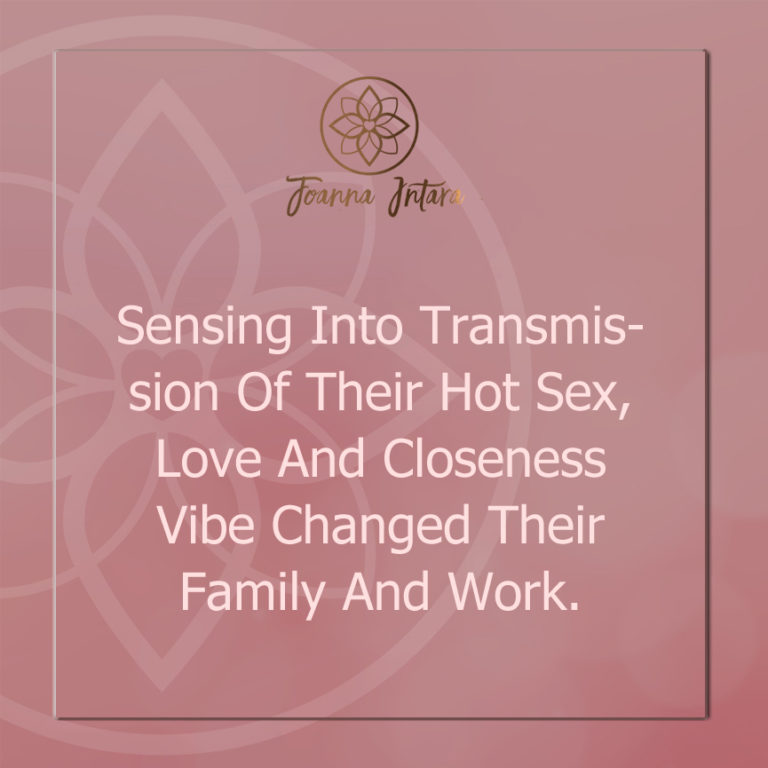 Sensing Into The Transmission Of Their Hot Sex, Love And Closeness Vibe Changed Their Family And Work.